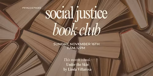 Social Justice Book Club at Petals & Pages