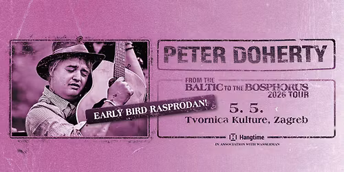 Peter Doherty premijerno u Zagrebu!