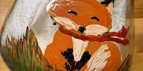 Friendsgiving Wine Glass Paint & Sip at Lucid Winery