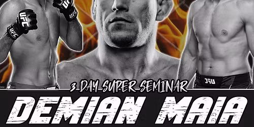 Damien Maia Three-Day Super Seminar (no-gi)