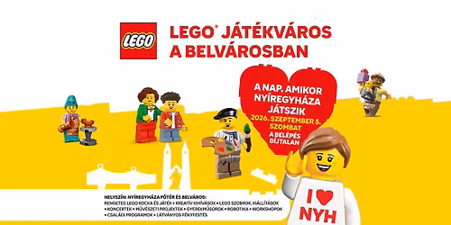 LEGO® JÁTÉKVÁROS A BELVÁROSBAN