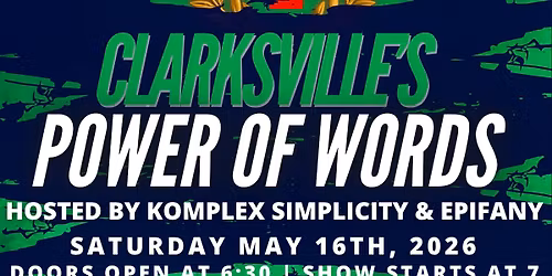 Clarksville\u2019s Power of Words