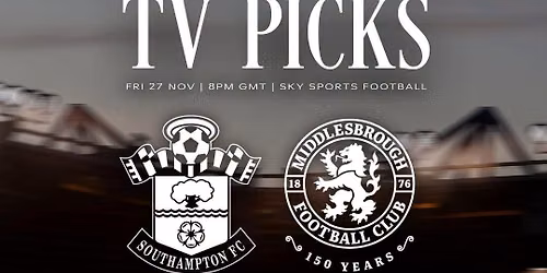 Southampton v. Middlesbrough 