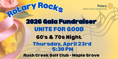 Rotary Rocks Unite for Good