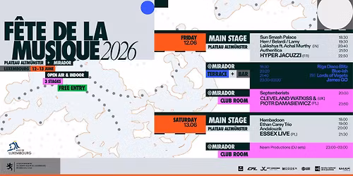 F\u00eate de la Musique 2026