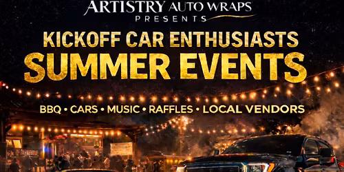KICKOFF Car Enthusiasts Summer Event 