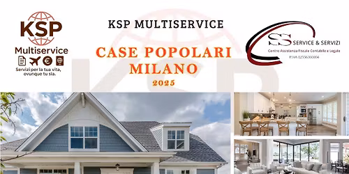 CASE  POPOLARI MILANO 2025