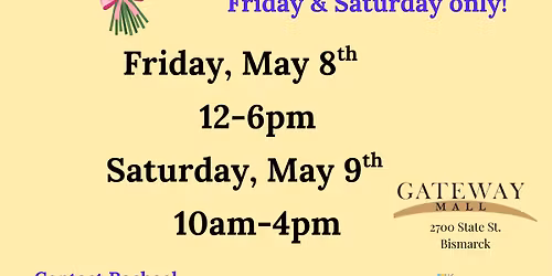 \ud83d\udc90 Mother\u2019s Day Vendor Show \ud83d\udc90 
