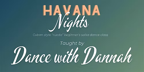 Havana Nights: Salsa Dancing Class for Beginners