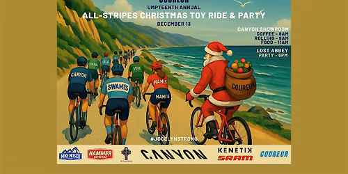 All-Stripes Christmas Toy Drive Ride & Party