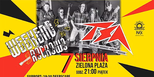 Weekend na Rockowo 2026: TSA w Pucku! (Support: Deepscape) \ud83d\udd25
