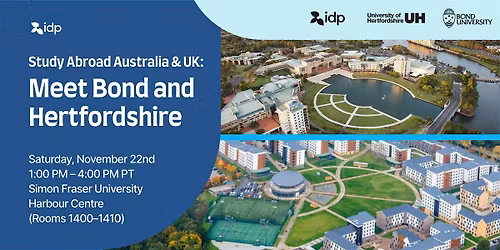 Study Abroad Australia & the UK: Meet Bond and Hertfordshire