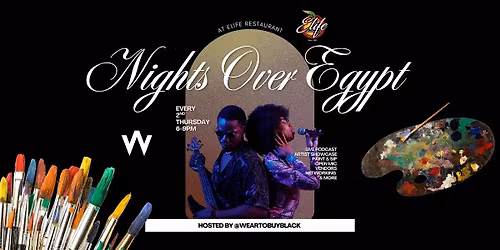 Nights Over Egypt Paint and Sip