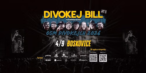 Divokej Bill \/ BOSKOVICE 4.9.2026 \/ OSM DIVOKEJCH 2026
