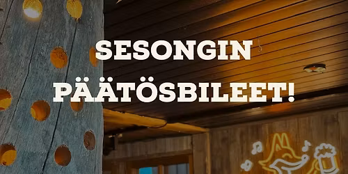 Sesongin p\u00e4\u00e4t\u00f6sbileet \ud83e\udd73 End-of-season party
