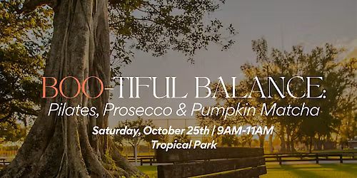 Boo-tiful Balance: Pilates, Prosecco & Pumpkin Matcha