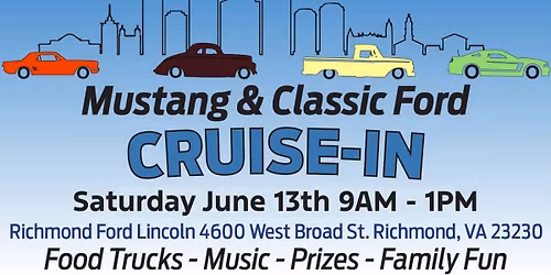 Mustang & Classic Ford Cruise In