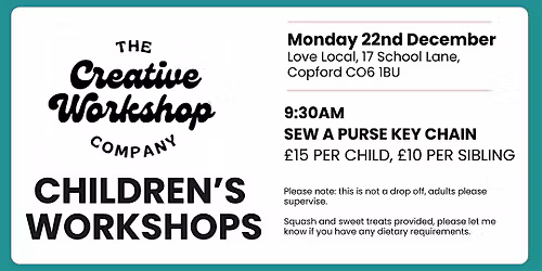 Sew a Purse Key Chain Workshop