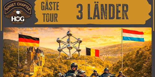 G\u00e4stetour 3 L\u00e4nder Belgien Luxemburg Deutschland 