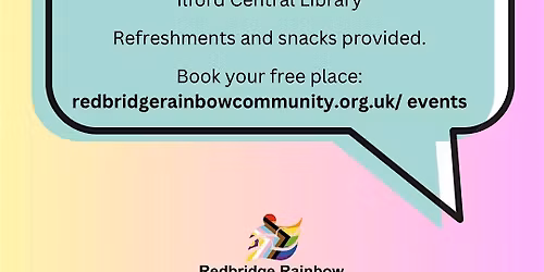 Redbridge Rainbow December creative meet-up: Sound bath
