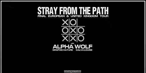 STRAY FROM THE PATH | FINAL EUROPEAN & UNITED KINGDOM TOUR | Wien