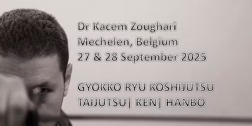 Dr Kacem Zoughari returns to Belgium
