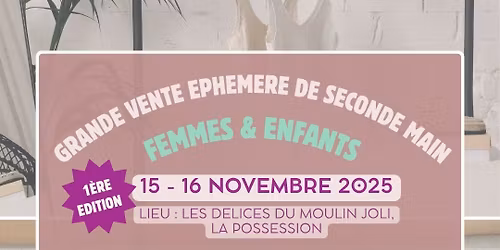 Dalones & Daronnes, 1\u00e8re \u00e9dition, grand vide dressing femmes et enfants