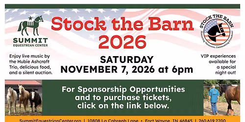 Stock the Barn 2026