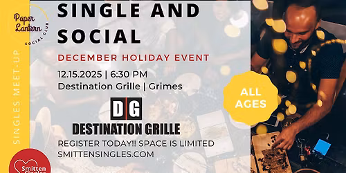 Single & Social Holiday Meet-Up Des Moines