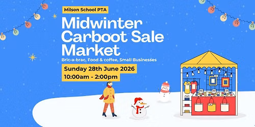 Midwinter Carboot Sale Market - Milson School PTA