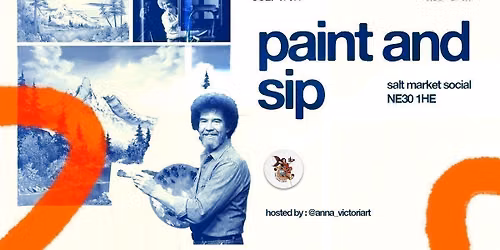 Bob Ross - Paint & Sip