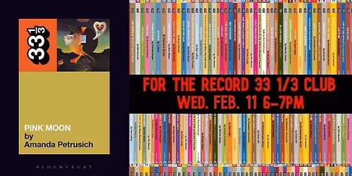 33 1\/3: Nick Drake's Pink Moon