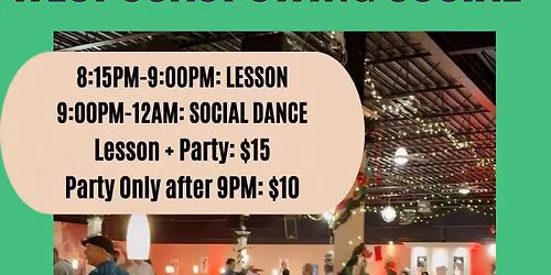 West Coast Swing Social@West-Way