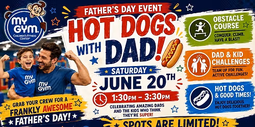 HOT DOGS WITH DAD 