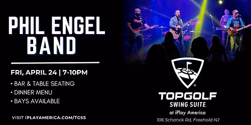 Phil Engel Band at Topgolf Swing Suite! 