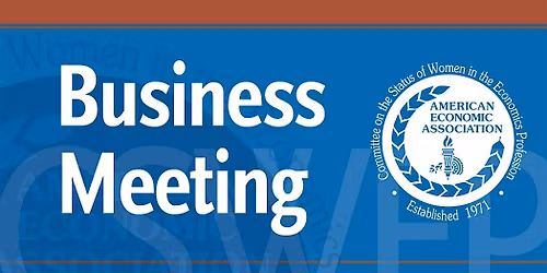 CSWEP 2026 Business Meeting & Award Ceremony Luncheon 1\/4\/2026