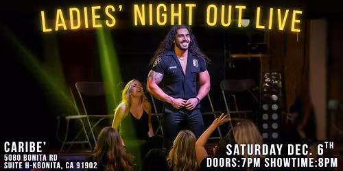 Ladies Night Out Live : Bad Santa Male Revue Show - San Diego