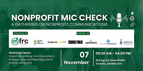 Nonprofit Mic Check 2025