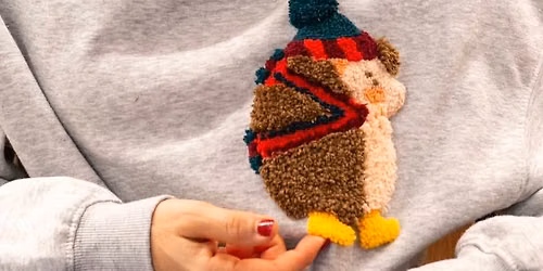 FERIENPROGRAMM IM TIM - Punchneedle PATCH