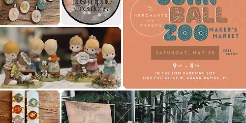 Tipsy Hippie Creations at Merchants and Makers at John Ball Zoo Makers Market