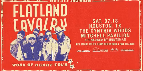 Flatland Cavalry: Work of Heart Tour | Houston, TX