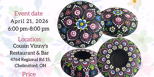 Chelmsford-Hoppy Dots & Spring Bloom Dot-Painting Workshop