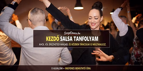 \u00daj kezd\u0151 salsa tanfolyam - Bel\u00e9p\u0151 a salsa vil\u00e1g\u00e1ba