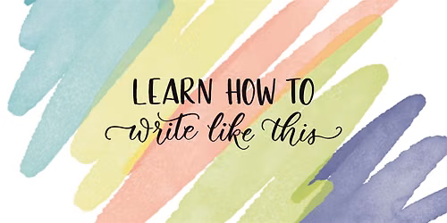Brush Pens and Brews: Brush Calligraphy Workshop