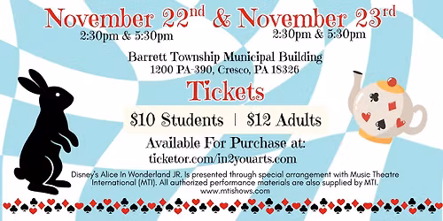 Alice in Wonderland Jr.