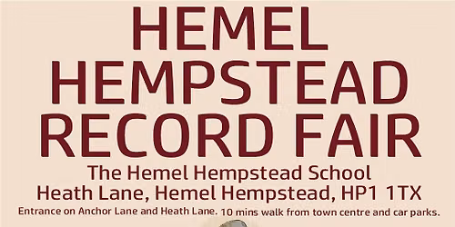 Hemel Hempstead Record Fair
