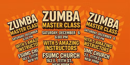 ZUMBA MASTERCLASS