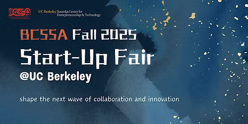 BCSSA Fall 2025 Startup Fair at UC Berkeley
