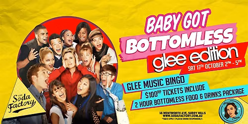 BABY GOT BOTTOMLESS - Glee edition