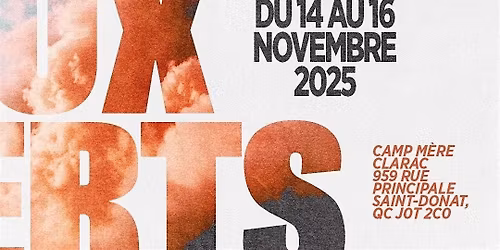 Camp et conf\u00e9rence Cieux ouverts